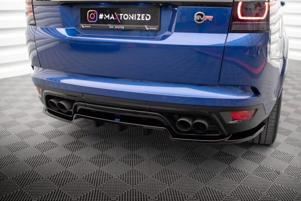 Land Rover Range Rover Velar R-dynamic Mk1 - Difusor traseiro | LR-RR-SPORT-2-SVR-RD1G+RD2G | Produto Maxton Design distribuído por Unicartuning.