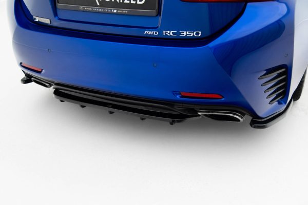 Lexus Rc Mk1 - Difusor traseiro | LE-RC-1-RD1+RD2G | Produto Maxton Design distribuído por Unicartuning.