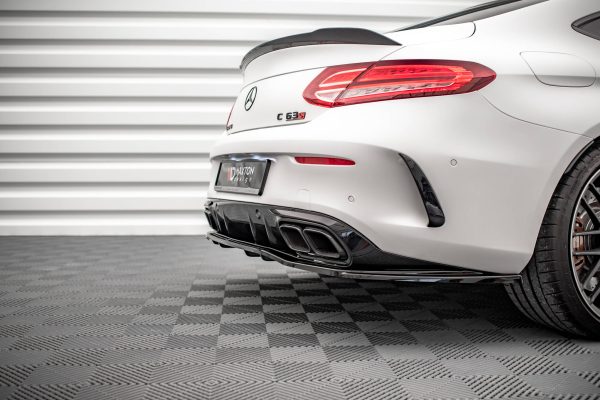 Mercedes-AMG C63 AMG Coupé AMG Aero Pack C205 (facelift) - Difusor traseiro | ME-C-205F-AMG-C-RD1G+RD2G | Produto Maxton Design distribuído por Unicartuning.