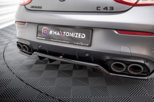 Mercedes-AMG C43 Coupé / Cabrio C205 (facelift) / A205 (facelift) - Difusor traseiro | ME-C-205F-43-C-RD1G+RD2G | Produto Maxton Design distribuído por Unicartuning. Mercedes-AMG C43 Coupé / Cabrio C205 (facelift) / A205 (facelift) - Difusor traseiro | ME-C-205F-43-C-RD1G+RD2G | Produto Maxton Design distribuído por Unicartuning.