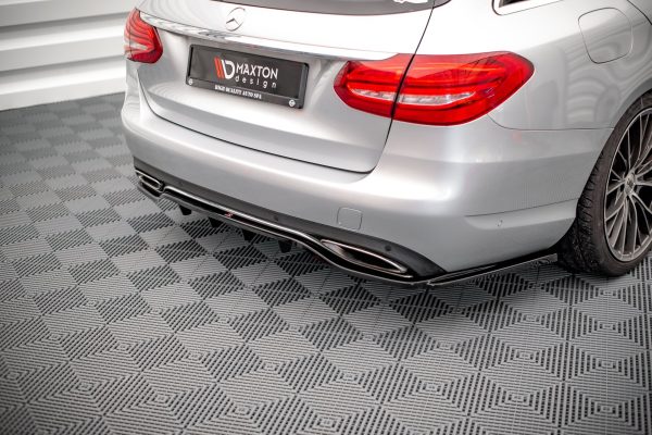 Mercedes-Benz C W205 - Difusor traseiro | ME-C-205-RD1G+RD2G | Produto Maxton Design distribuído por Unicartuning.
