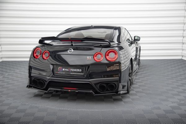 Nissan GTR R35 (facelift) - Difusor traseiro | NI-GTR-4F3-RD1G+RD2G | Produto Maxton Design distribuído por Unicartuning.