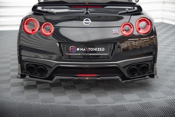 Nissan GTR R35 (facelift) - Difusor traseiro | NI-GTR-4F3-RD1G+RD2G | Produto Maxton Design distribuído por Unicartuning.
