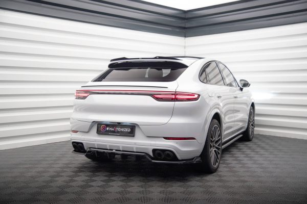 Porsche Cayenne Coupé / SUV Mk3 - Difusor traseiro | PO-CAY-3-C-RD1G+RD2G | Produto Maxton Design distribuído por Unicartuning.