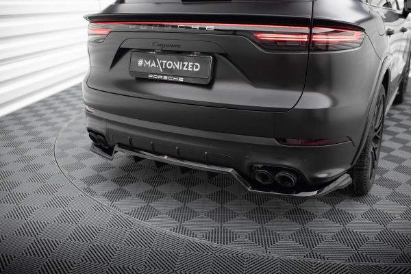Porsche Cayenne Sport Design Mk3 / Standard Mk3 (facelift) - Difusor traseiro | PO-CAY-3-SPORT-RD1G+RD2G | Produto Maxton Design distribuído por Unicartuning.