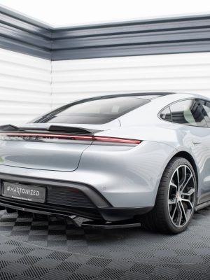 Porsche Taycan Sport Design / Taycan 4 Sport Design / Taycan 4s Design / Taycan GTS Sport Design Mk1 - Difusor traseiro | PO-TAY-1-RD1G+RD2G | Produto Maxton Design distribuído por Unicartuning.