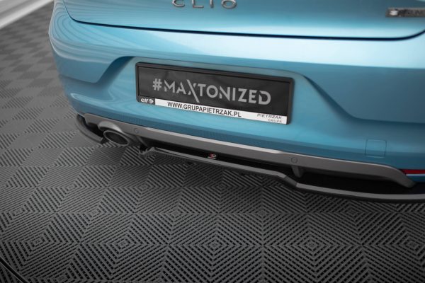 Renault Clio RS Line Mk5 - Difusor traseiro | RE-CL-5-RSLINE-RSD1G+RD1G | Produto Maxton Design distribuído por Unicartuning.