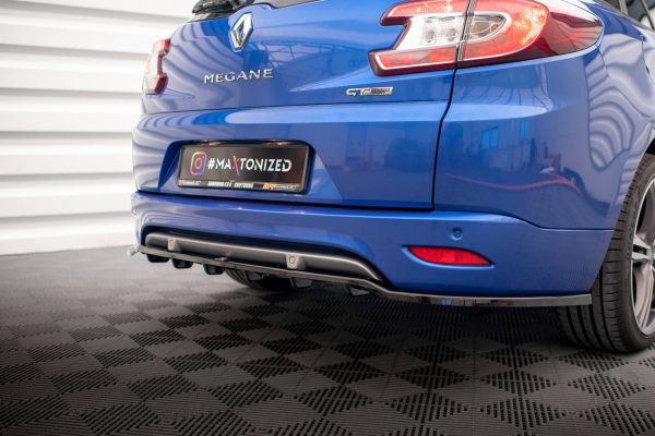 Renault Megane GT Line Grandtour Mk3 (facelift) - Difusor traseiro | RE-ME-3F-GT-K-RD1G+RD2G | Produto Maxton Design distribuído por Unicartuning.