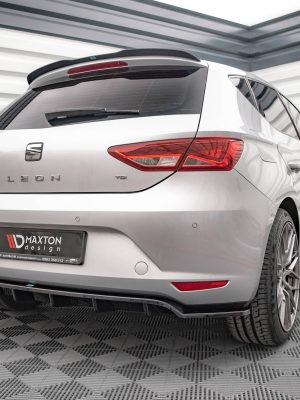 Seat Leon FR Mk4 / Cupra Leon Hatchback - Difusor traseiro | SE-LE-3-RD1G+RD2G | Produto Maxton Design distribuído por Unicartuning.