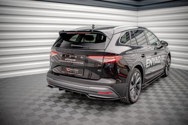 Skoda Enyaq Coupé IV RS - Difusor traseiro | SK-EN-1-RD1G+RD2G | Produto Maxton Design distribuído por Unicartuning.