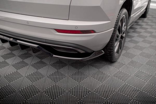 Skoda Karoq Sport line Mk1 - Difusor traseiro | SK-KA-1F-SL-RD1G+RD2G | Produto Maxton Design distribuído por Unicartuning. Skoda Karoq Sport line Mk1 - Difusor traseiro | SK-KA-1F-SL-RD1G+RD2G | Produto Maxton Design distribuído por Unicartuning.