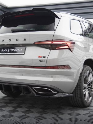 Skoda Kodiaq RS Mk1 / Mk1 (facelift) - Difusor traseiro | SK-KO-1F-RS-RD1G+RD2G | Produto Maxton Design distribuído por Unicartuning. Skoda Kodiaq RS Mk1 / Mk1 (facelift) - Difusor traseiro | SK-KO-1F-RS-RD1G+RD2G | Produto Maxton Design distribuído por Unicartuning.