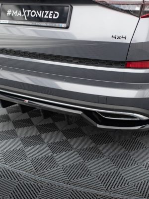 Skoda Kodiaq Sport line Mk1 (facelift) - Difusor traseiro | SK-KO-1F-SL-RD1G+RD2G | Produto Maxton Design distribuído por Unicartuning.