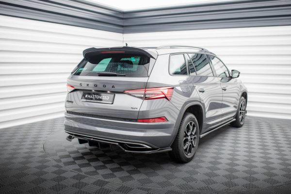 Skoda Kodiaq Sport line Mk1 (facelift) - Difusor traseiro | SK-KO-1F-SL-RD1G+RD2G | Produto Maxton Design distribuído por Unicartuning. Skoda Kodiaq Sport line Mk1 (facelift) - Difusor traseiro | SK-KO-1F-SL-RD1G+RD2G | Produto Maxton Design distribuído por Unicartuning.