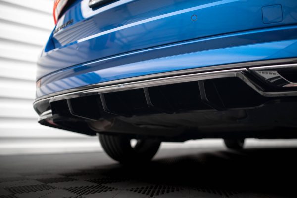 Skoda Rapid - Difusor traseiro | SK-OC-4-SL-K-RD1G+RD2G | Produto Maxton Design distribuído por Unicartuning.