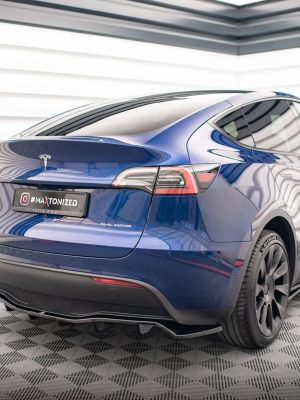 Tesla Model Y - Difusor traseiro | TE-MODELY-1-RD1G+RD2G | Produto Maxton Design distribuído por Unicartuning.