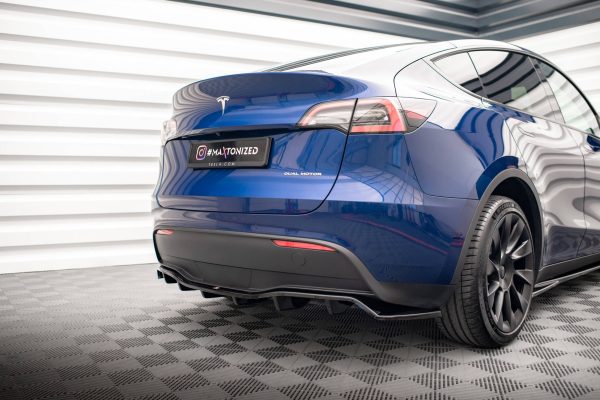Tesla Model Y - Difusor traseiro | TE-MODELY-1-RD1G+RD2G | Produto Maxton Design distribuído por Unicartuning.