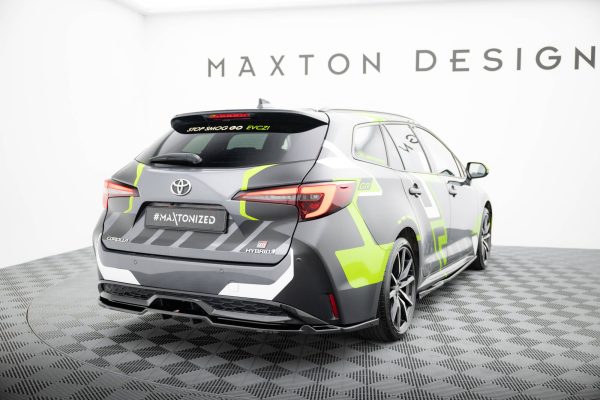 Toyota Corolla GR Sport Touring Sport S XII - Difusor traseiro | TO-CO-12-TS-GRSPORT-RD1G+RD2G | Produto Maxton Design distribuído por Unicartuning.