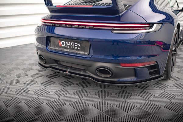 Porsche 911 Carrera Aero / Carrera GTS 992 - Difusor traseiro V.1 | PO-911-992-CA-AERO-RD1G+RD3G | Produto Maxton Design distribuído por Unicartuning.