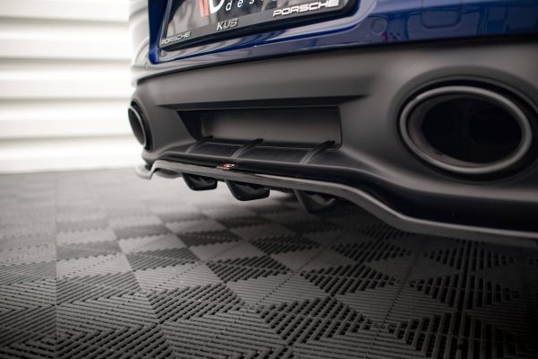 Porsche 911 Carrera Aero / Carrera GTS 992 - Difusor traseiro V.1 | PO-911-992-CA-AERO-RD1G+RD3G | Produto Maxton Design distribuído por Unicartuning.