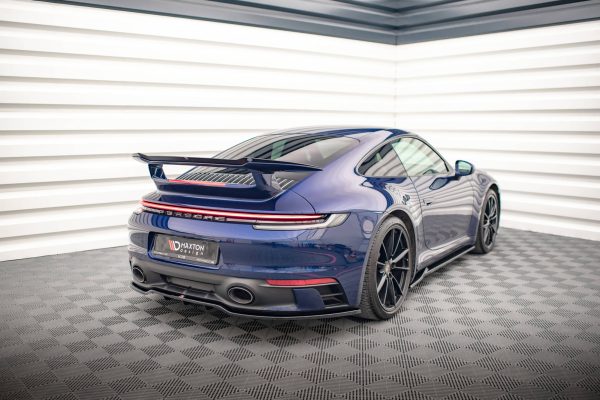 Porsche 911 Carrera Aero / Carrera GTS 992 - Difusor traseiro V.1 | PO-911-992-CA-AERO-RD1G+RD3G | Produto Maxton Design distribuído por Unicartuning.