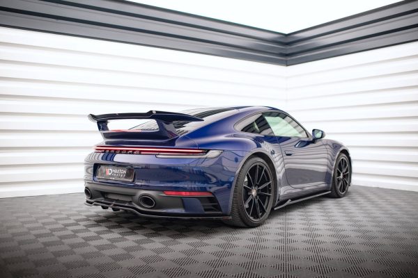 Porsche 911 Carrera Aero / Carrera GTS 992 - Difusor traseiro V.1 | PO-911-992-CA-AERO-RD1G+RD3G | Produto Maxton Design distribuído por Unicartuning.