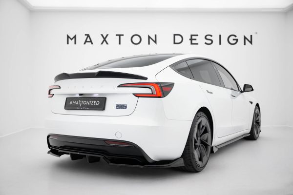 Tesla Model 3 Performance Mk1 (facelift) - Difusor traseiro V.1 | TE-MODEL3-1F-PFC-RD1G+RD3G | Produto Maxton Design distribuído por Unicartuning. Tesla Model 3 Performance Mk1 (facelift) - Difusor traseiro V.1 | TE-MODEL3-1F-PFC-RD1G+RD3G | Produto Maxton Design distribuído por Unicartuning.