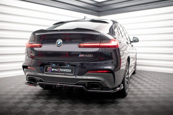 BMW X4 M40i G02 - Difusor traseiro V.2 | BM-X4-02-MPACK-RD2G+RD3G | Produto Maxton Design distribuído por Unicartuning.