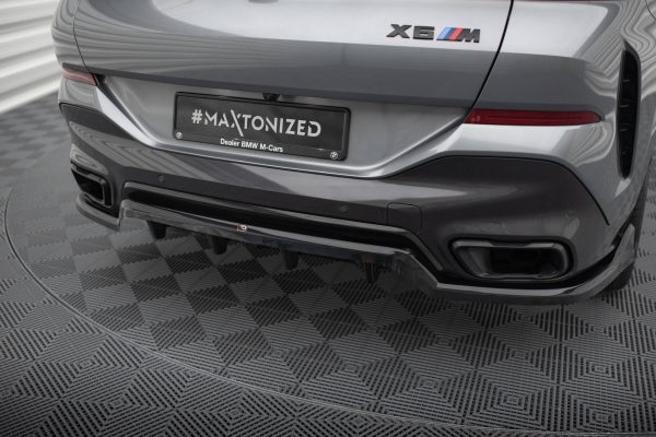 BMW X6 Pack M G06 (facelift) - Difusor traseiro V.2 | BM-X6-G06F-MPACK-RD2G+RD3G | Produto Maxton Design distribuído por Unicartuning.