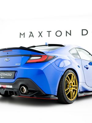 Toyota GR86 Mk1 - Difusor traseiro V.2 | TO-GR86-1-RD2G+RD5G+RD2RRED | Produto Maxton Design distribuído por Unicartuning.
