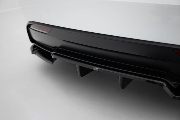 Tesla Model 3 Performance Mk1 (facelift) - Difusor traseiro V.2 | TE-MODEL3-1F-PFC-RD2G+RD3G | Produto Maxton Design distribuído por Unicartuning.