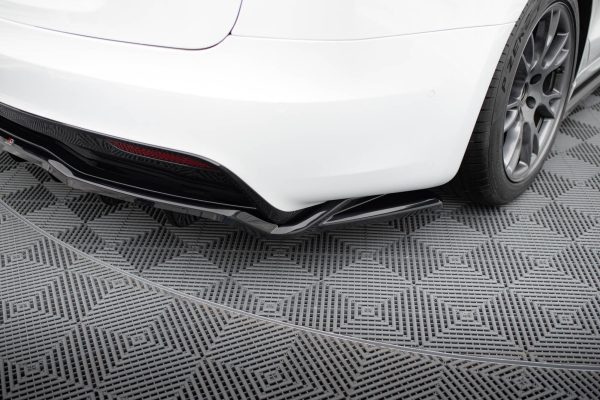 Tesla Model S Plaid Mk1 (facelift) - Difusor traseiro V.2 | TE-MODELS-1F2-PL-RD2G+RD3G | Produto Maxton Design distribuído por Unicartuning.