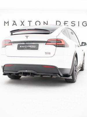 Tesla Model X Mk1 (facelift) - Difusor traseiro V.2 | TE-MODELX-1F-RD3G+RD4G | Produto Maxton Design distribuído por Unicartuning. Tesla Model X Mk1 (facelift) - Difusor traseiro V.2 | TE-MODELX-1F-RD3G+RD4G | Produto Maxton Design distribuído por Unicartuning.