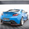 Subaru BRZ Mk2 - Difusor traseiro V.2 | TO-GR86-1-RD2G+RD5G+RD2RRED | Produto Maxton Design distribuído por Unicartuning.