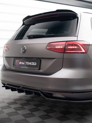 Volkswagen Passat Sedan R-line Mk8 - Difusor traseiro | VW-PA-B8-RLINE-RSD2G+RD1G | Produto Maxton Design distribuído por Unicartuning.