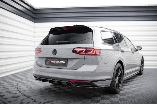 Volkswagen Passat R-line B8 (facelift) - Difusor traseiro | VW-PA-B8F-RLINE-RD1G+RD2G | Produto Maxton Design distribuído por Unicartuning.