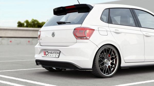 Volkswagen Polo GTI / R-line Mk6 - Difusor traseiro | VW-PO-6-GTI-RSD2G+RD1G | Produto Maxton Design distribuído por Unicartuning.