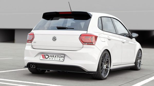 Volkswagen Polo GTI / R-line Mk6 - Difusor traseiro | VW-PO-6-GTI-RSD2G+RD1G | Produto Maxton Design distribuído por Unicartuning.