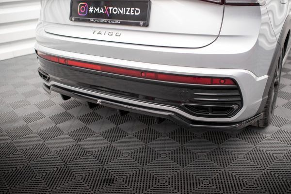 Volkswagen Taigo R-line Mk1 - Difusor traseiro | VW-TA-1-RLINE-RD1G+RD2G | Produto Maxton Design distribuído por Unicartuning. Volkswagen Taigo R-line Mk1 - Difusor traseiro | VW-TA-1-RLINE-RD1G+RD2G | Produto Maxton Design distribuído por Unicartuning.