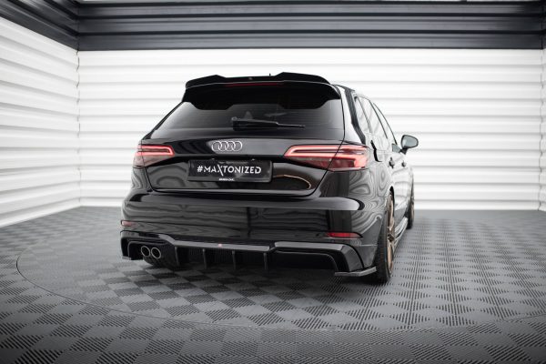 Audi A3 S-Line Sportback 8V (facelift) - Difusor | AU-S3-3F-SB-RS1GOO__ | Produto Maxton Design distribuído por Unicartuning.