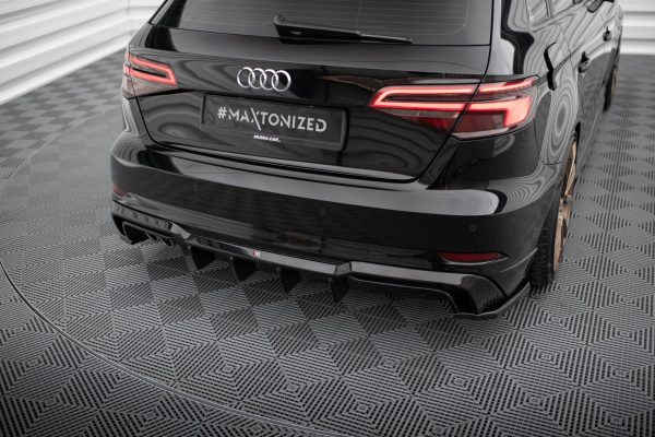 Audi A3 S-Line Sportback 8V (facelift) - Difusor | AU-S3-3F-SB-RS1GOO__ | Produto Maxton Design distribuído por Unicartuning.