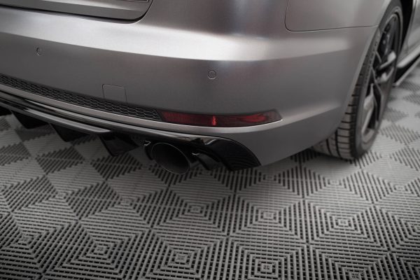Audi A4 S-Line B9  - Difusor | AU-A4-B9-SLINE-RS1GO_O | Produto Maxton Design distribuído por Unicartuning.