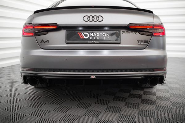 Audi A4 S-Line B9  - Difusor | AU-A4-B9-SLINE-RS1GO_O | Produto Maxton Design distribuído por Unicartuning.