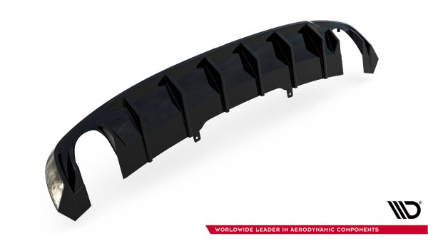 Audi A4 S-Line B9  - Difusor | AU-A4-B9-SLINE-RS1GO_O | Produto Maxton Design distribuído por Unicartuning.