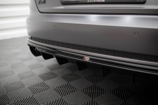 Audi A4 S-Line B9  - Difusor | AU-A4-B9-SLINE-RS1GO_O | Produto Maxton Design distribuído por Unicartuning.