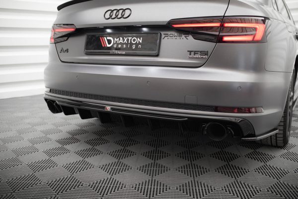 Audi A4 S-Line B9  - Difusor | AU-A4-B9-SLINE-RS1GO_O | Produto Maxton Design distribuído por Unicartuning.