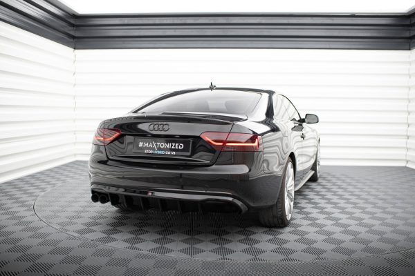 Audi A5 Coupé / Cabrio S-Line 8T - Difusor (Single side dual version) | AU-S5-1-RS1GOO_ | Produto Maxton Design distribuído por Unicartuning. Audi A5 Coupé / Cabrio S-Line 8T - Difusor (Single side dual version) | AU-S5-1-RS1GOO_ | Produto Maxton Design distribuído por Unicartuning.