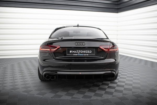 Audi A5 Coupé / Cabrio S-Line 8T - Difusor (Single side dual version) | AU-S5-1-RS1GOO_ | Produto Maxton Design distribuído por Unicartuning. Audi A5 Coupé / Cabrio S-Line 8T - Difusor (Single side dual version) | AU-S5-1-RS1GOO_ | Produto Maxton Design distribuído por Unicartuning.