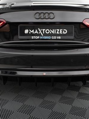 Audi A5 Coupé / Cabrio S-Line 8T - Difusor | AU-S5-1-RS1GO_O | Produto Maxton Design distribuído por Unicartuning.