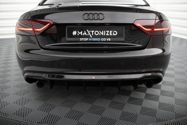 Audi A5 Coupé / Cabrio S-Line 8T - Difusor | AU-S5-1-RS1GO_O | Produto Maxton Design distribuído por Unicartuning.